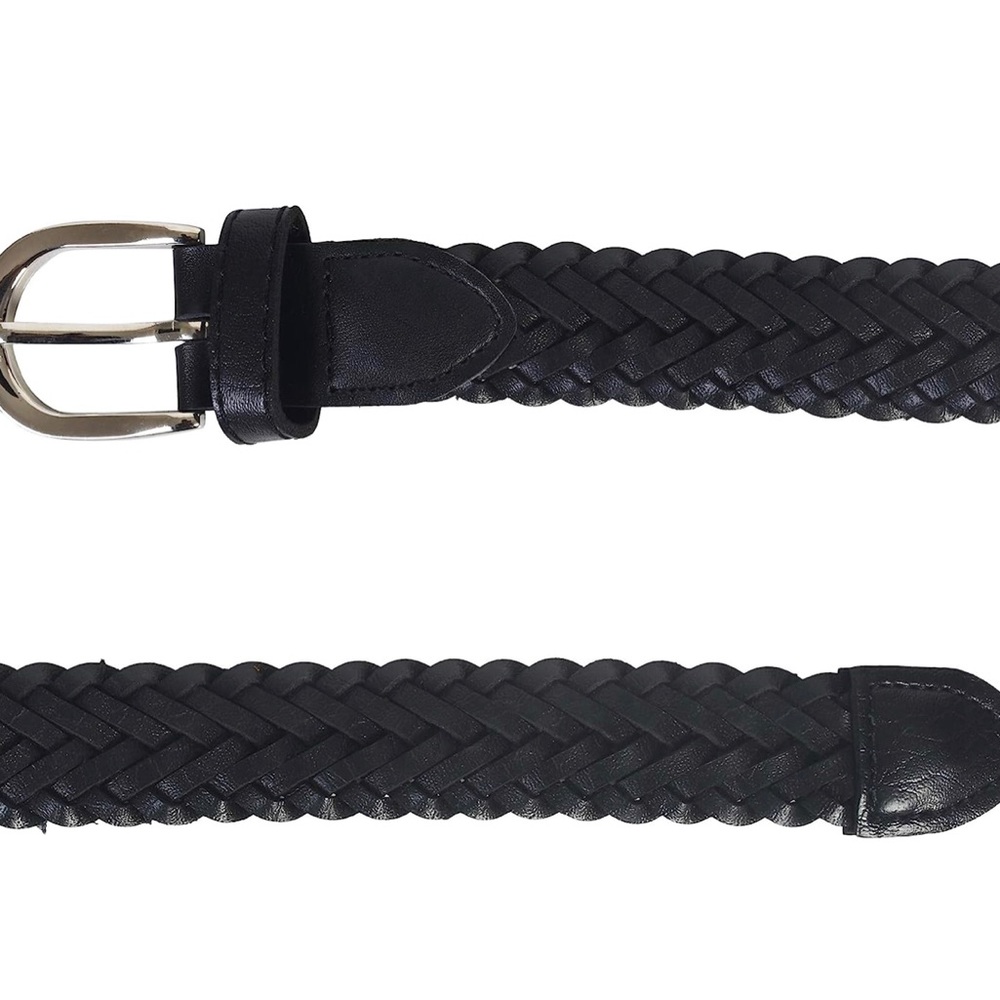NWT Skinny braided leather belt
